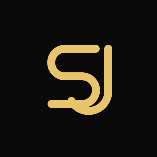 Gold on black · square – Sasha Justmann